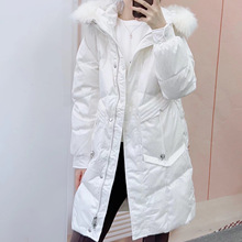 清仓冬季品牌专柜时尚韩版百搭中长款羽绒服555/i4