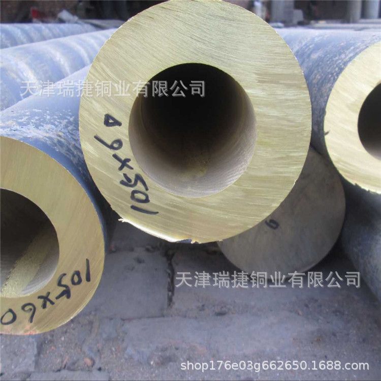 现货供应黄铜管59铜管20 30 40-3-5厂家空心铜棒厚壁铜套管装饰管