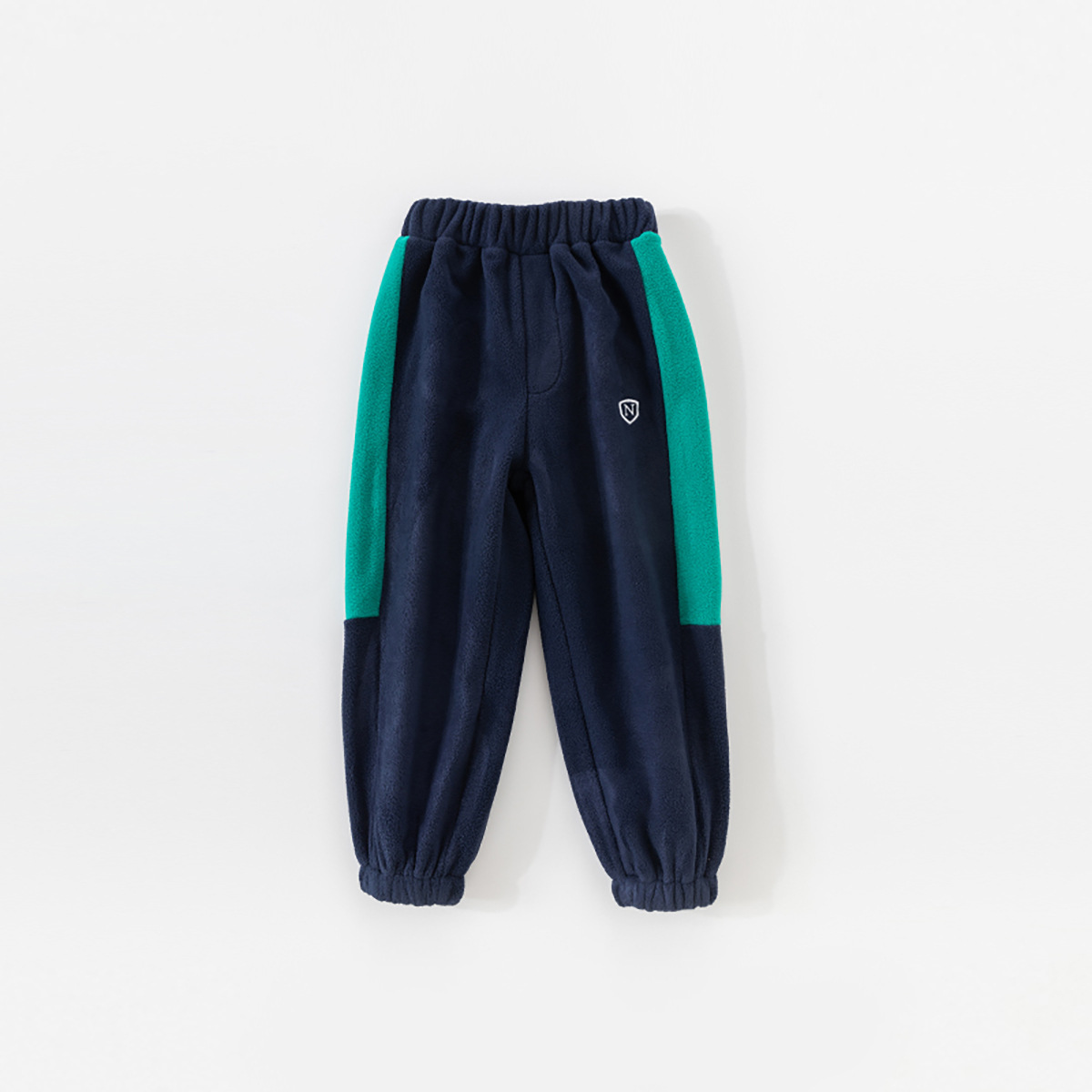 Children's velvet demi-season keep warm trousers for boys to go out