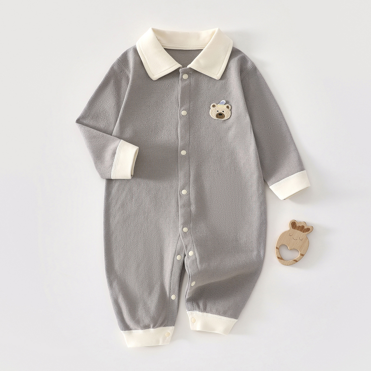 Baby Jumpsuit, Spring & Fall Pure Cotton Boneless Newborn Clothes, Cute Baby Clothes, Super Cute Crawling Clothes, Going Out Clothes