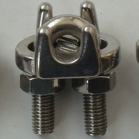 不锈钢日式卡头  钢丝绳卡头索具钢丝绳紧固件