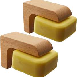 洗手台挂钩肥皂托架木质肥皂盒大香皂盒磁吸免打孔沥水置物架