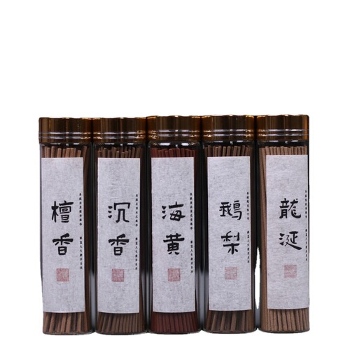 Manufacturer wholesale 10.5cm short incense stick, sandalwood incense stick, agarwood stick incense stick, goose pear short stick incense stick, household portable
