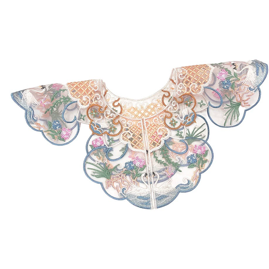 Девочка Новый китайский костюм Ogen пряжа 2023 осенний стиль