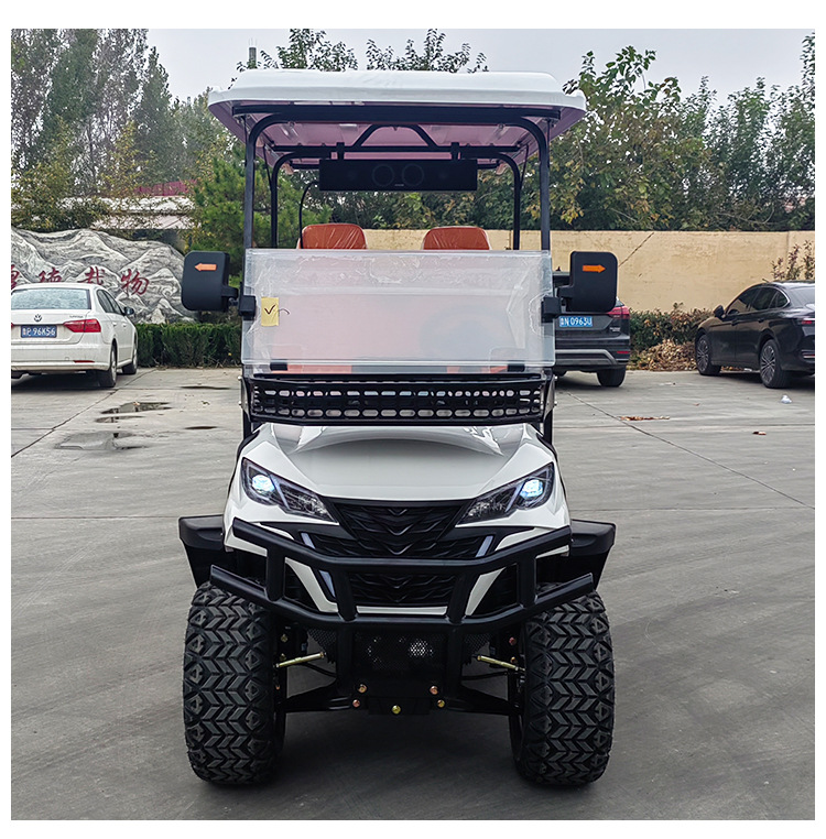 Golf Cart Scenic Area Factory Area Golf Course Sales Office 6-Seat Reception Shuttle Bus Electric Sightseeing Car Patrol Car