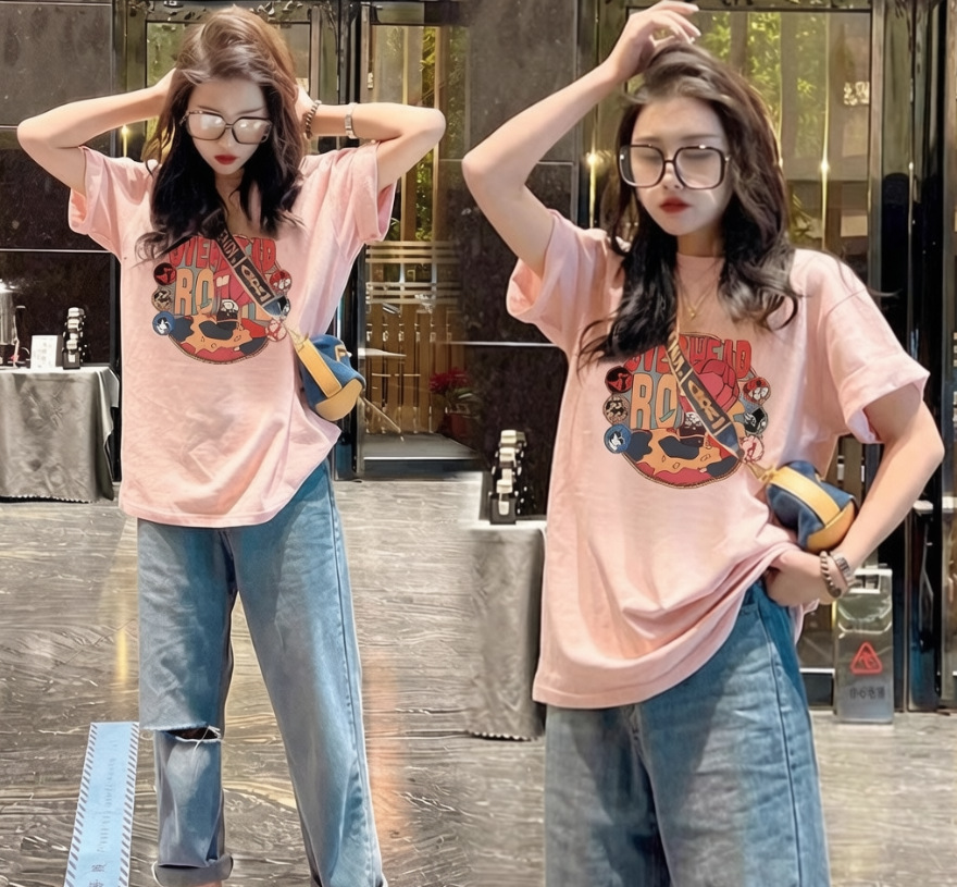 핑크[반소매]