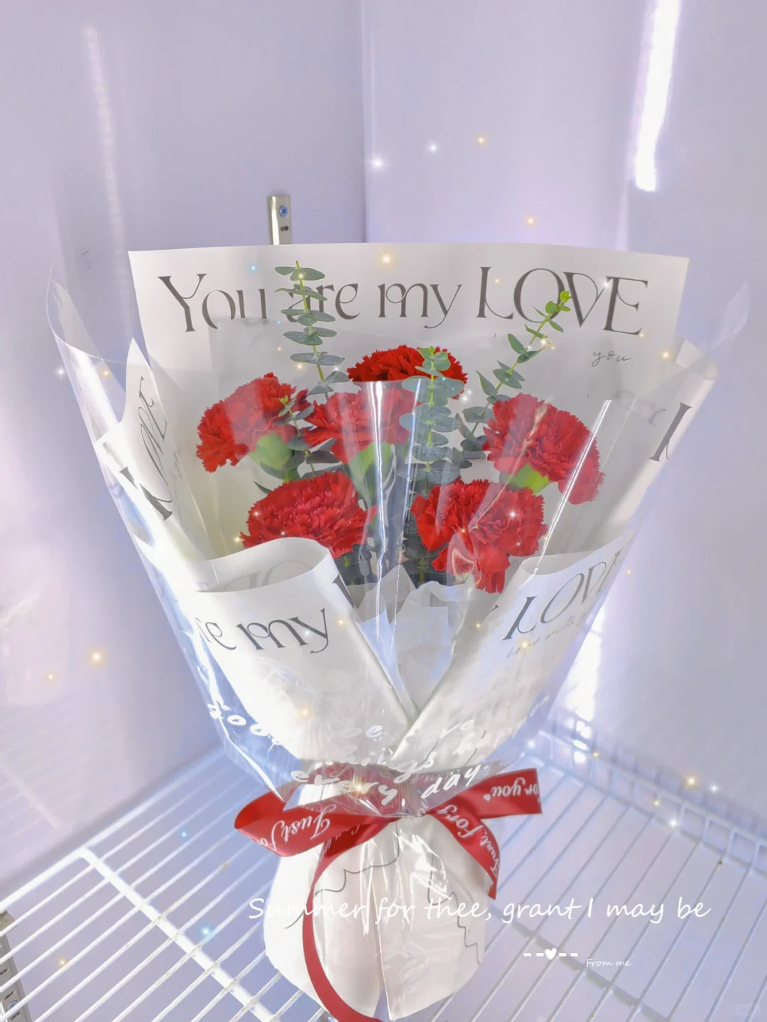 [카네이션 5개 + 유칼립투스] 3개 묶음부터 무료