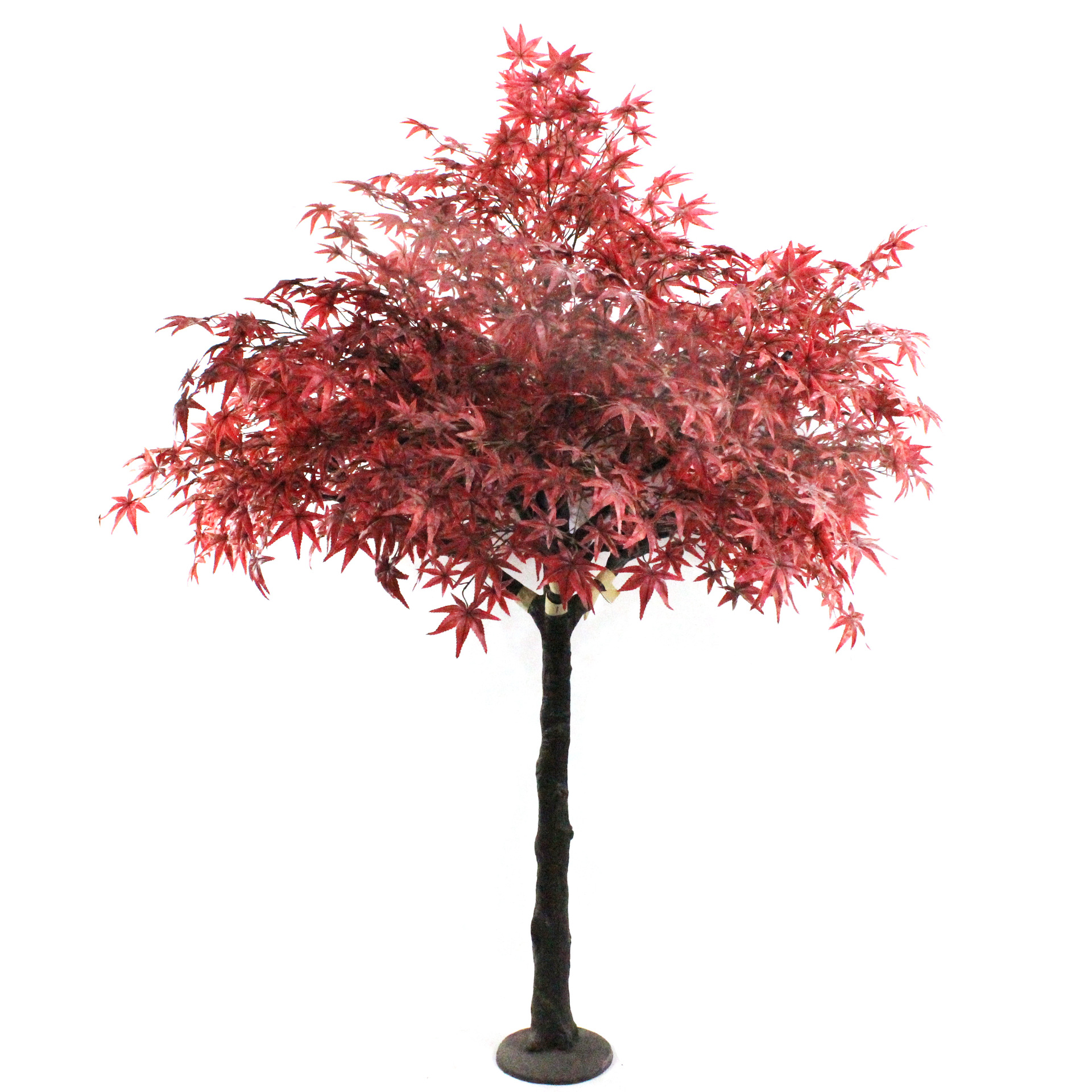 Simulación Arce en maceta Artificial Madera maciza Simulación Planta verde Pequeño Arce rojo Árbol falso Decoración interior Fabricante al por mayor de arce