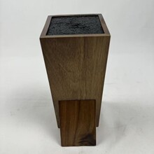 厨房多用途自由插相思木刀架空心PP丝插刀座刀具收纳架