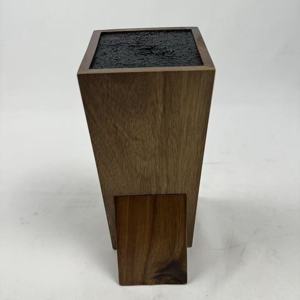 厨房多用途自由插相思木刀架空心PP丝插刀座刀具收纳架