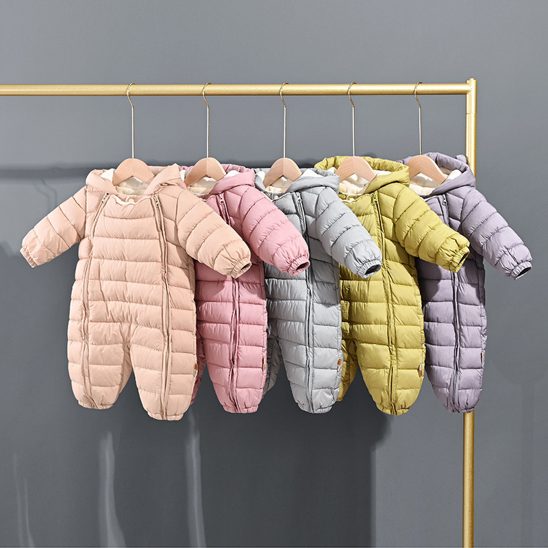 Invierno nuevo bebé abrazo ropa de escalada de invierno más terciero grueso har har