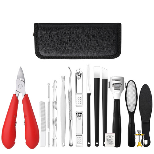 Nail groove special nail scissors set toenail scissors pedicure knife household oblique ingrown toenail hawkbill pliers pedicure set