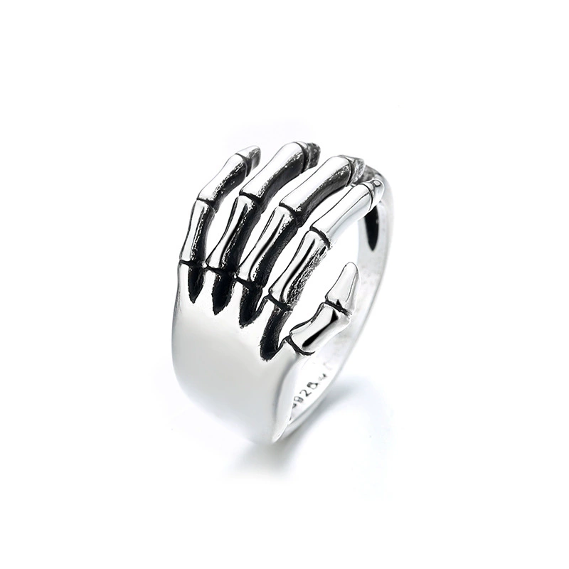古猫宁 Taiyin Demon Claw Five Fingers Hand Claw Open the index finger ringing ringing palm rings Female Diablo Street