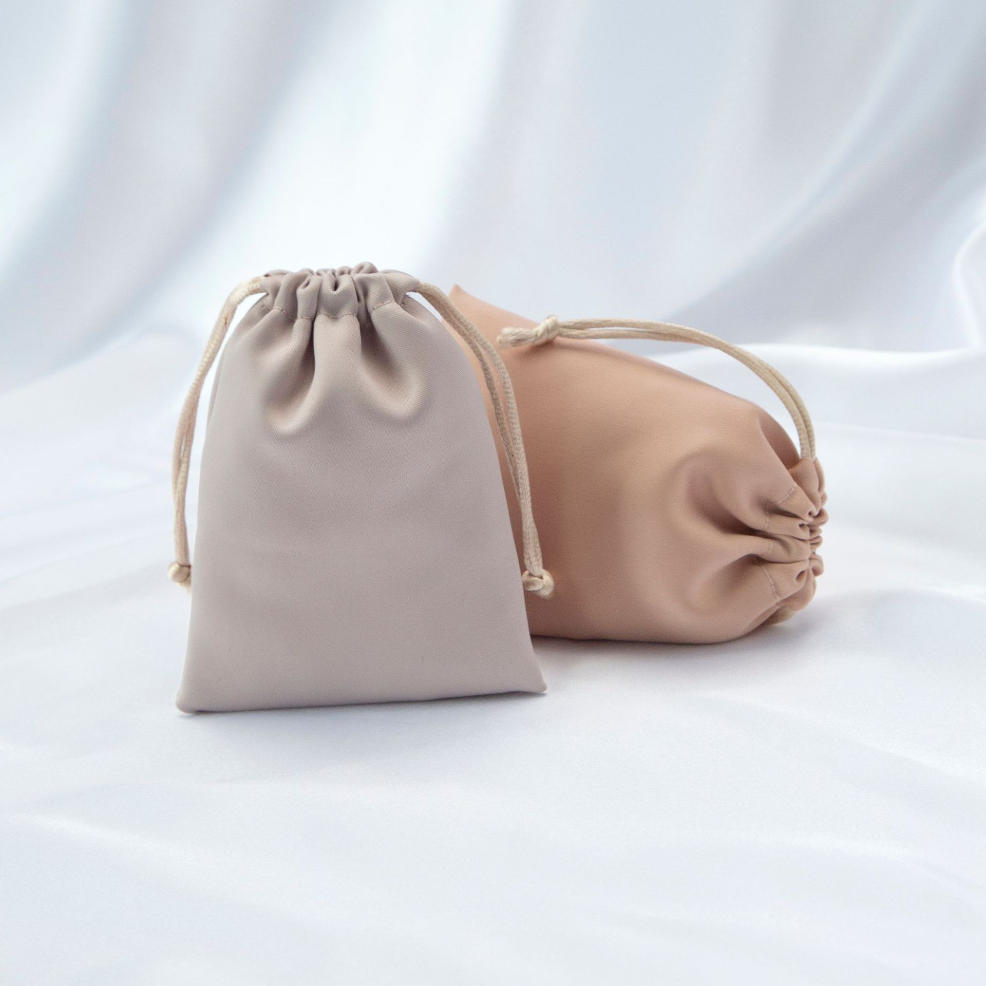 Simple Style Solid Color Cloth Jewelry Packaging Bags 1 Piece