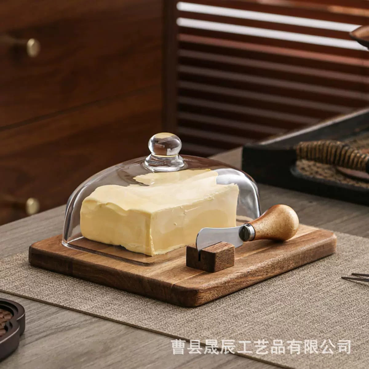 木质长方形砧板相思木黄油砧板奶酪黄油盘小吃点心蛋糕甜品盘