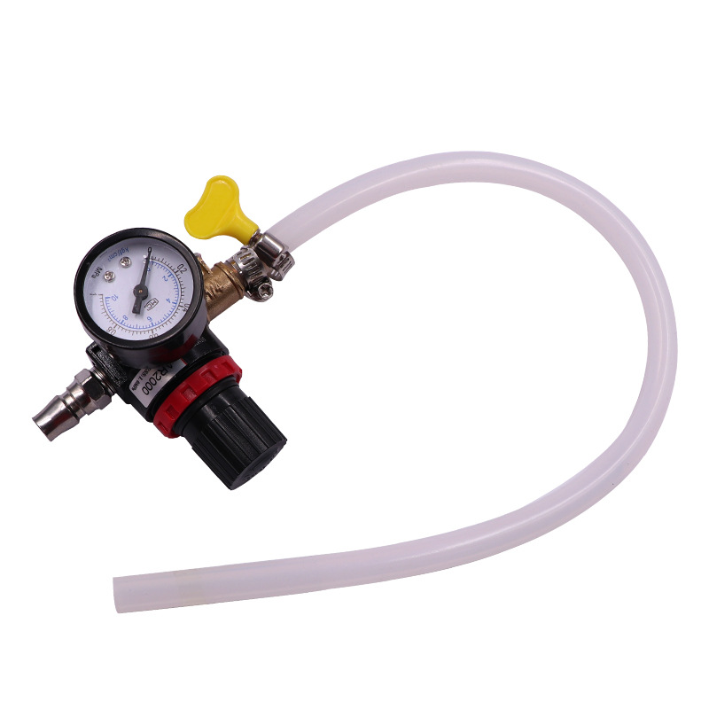 Herramienta de mantenimiento de la presión del tanque de agua medidor de coche detector de fugas herramienta bomba de refrigeración tanque de agua detección de fugas sistema de prueba de presión
