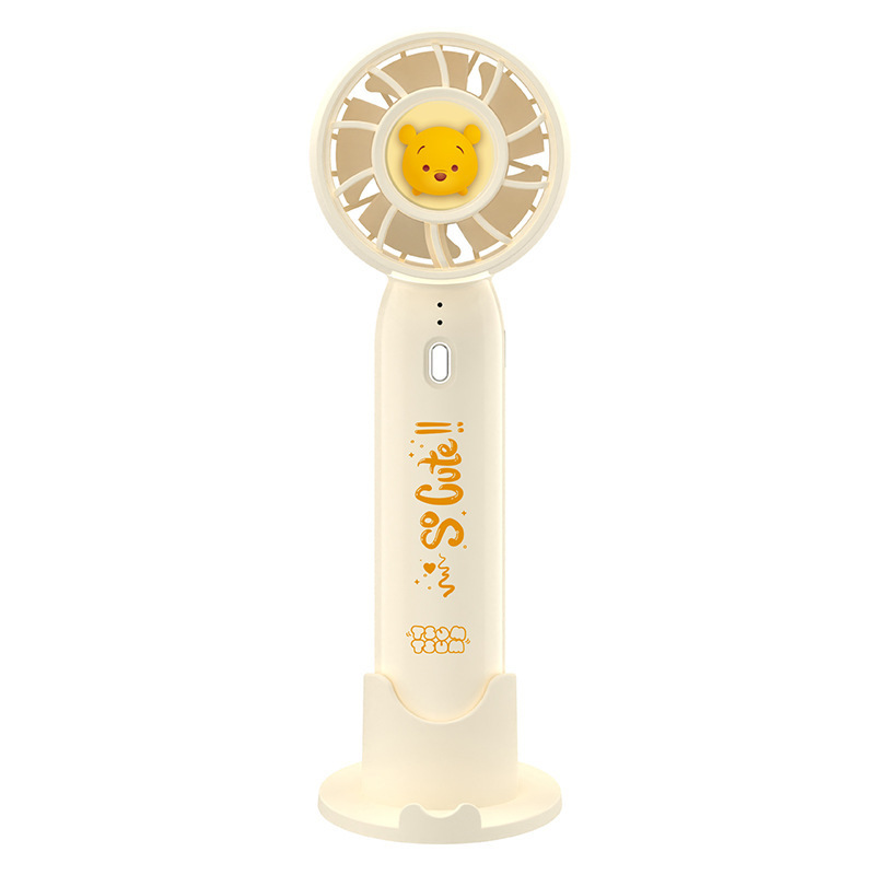 2025 nuevo pequeño ventilador portátil ahumado cuello silencioso viento USB carga de escritorio en stock