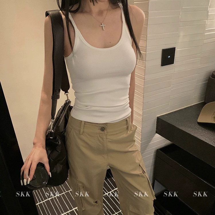 Сексуальный топ без рукавов с чашками, комфортное бельё как верхняя одежда, красивая спина