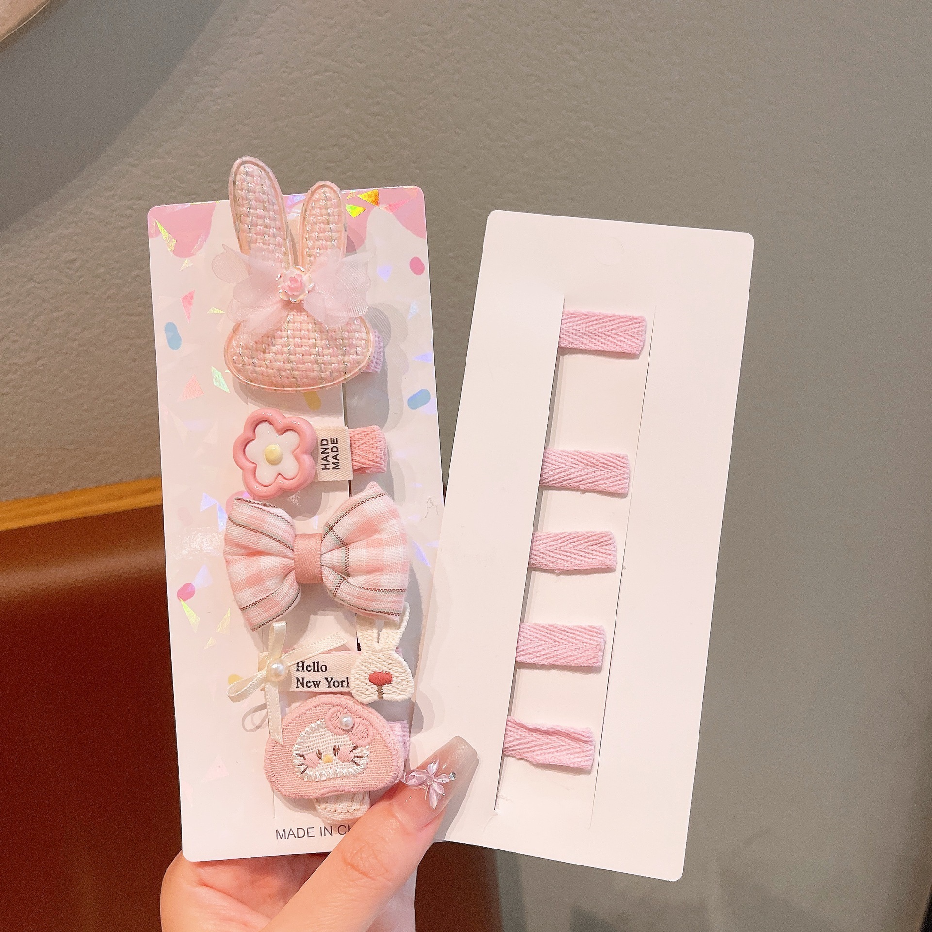 Niños clip de cabello niñas arco flor clip de cabello niñas clip de frangeo no daña cabello rotos decoración tridimensional para el cabello