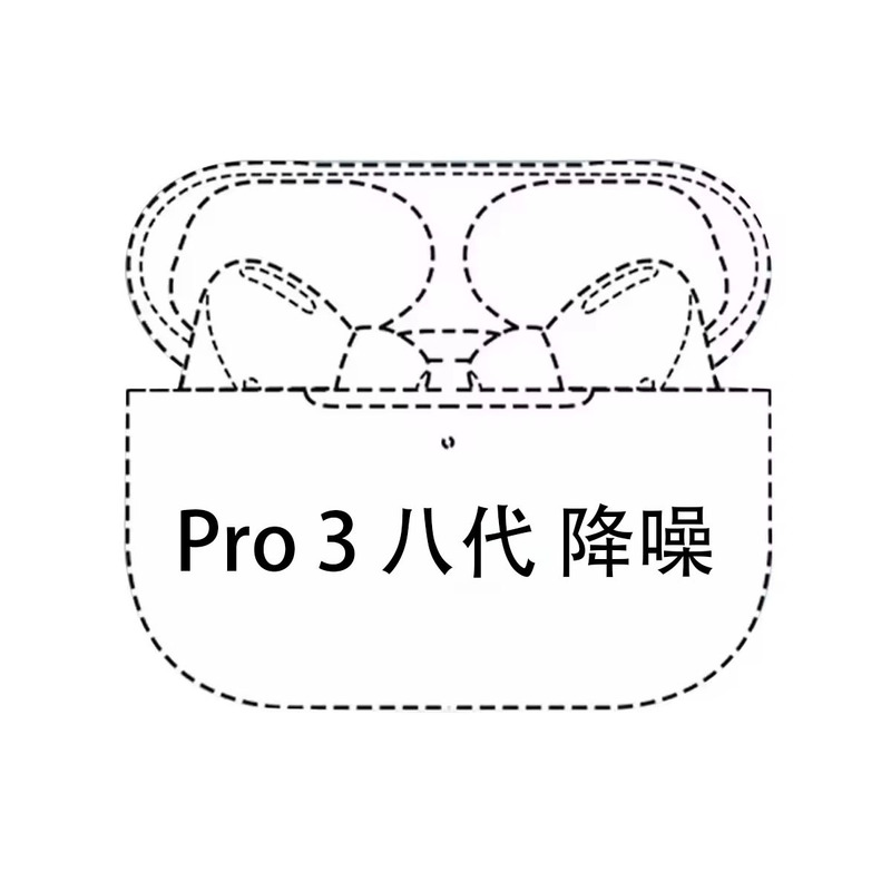 2025 1:1 Huaqiangbei 8Th Generation Bluetooth Headset Pro3 Anc Noise Reduction with Heart Rate Wireless In-Ear Bluetooth Headset