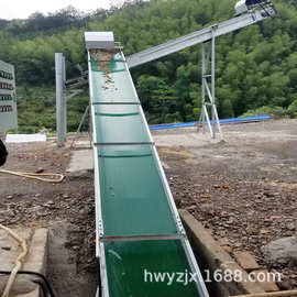传送带式清粪机图片  蛋鸡养殖自动化履带式清粪机