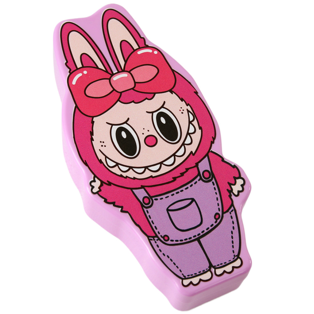 Cartón de dibujos animados tela pequeña caja de papelería lápiz de alta cara bolsas de lápiz de agua papelería multicapa para estudiantes suministros de papelería