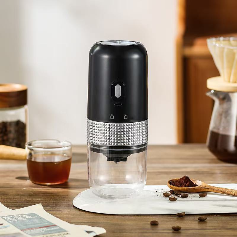 家庭用豆磨き機手磨きコーヒーマシン電動コーヒークロスボーダーUSB充電携帯研磨機工場直販|undefined