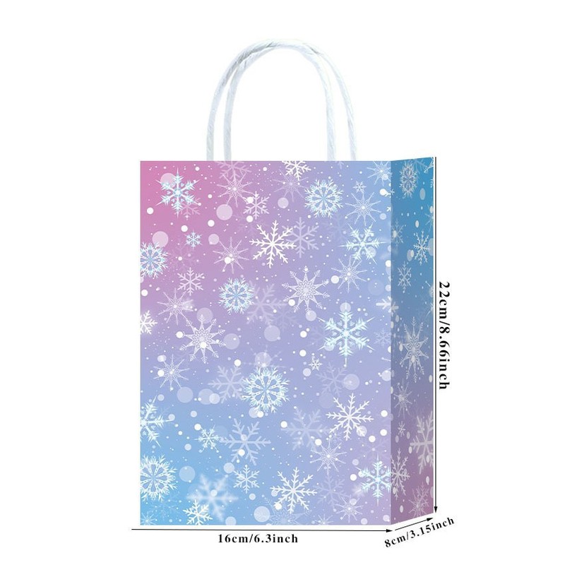 メーカーの新型アマゾン雪花8種類のクラフト紙紙袋手提げ袋ギフトバッグ共通紙袋クラシックファッション|undefined
