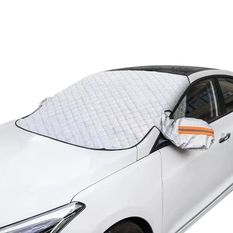 Car Snow Cover, Anti-Frost, Anti-Snow, Front Windshield Car Cover, Window Anti-Freeze Cover, Snow Protection, Sun Protection, Heat Insulation Sunshade