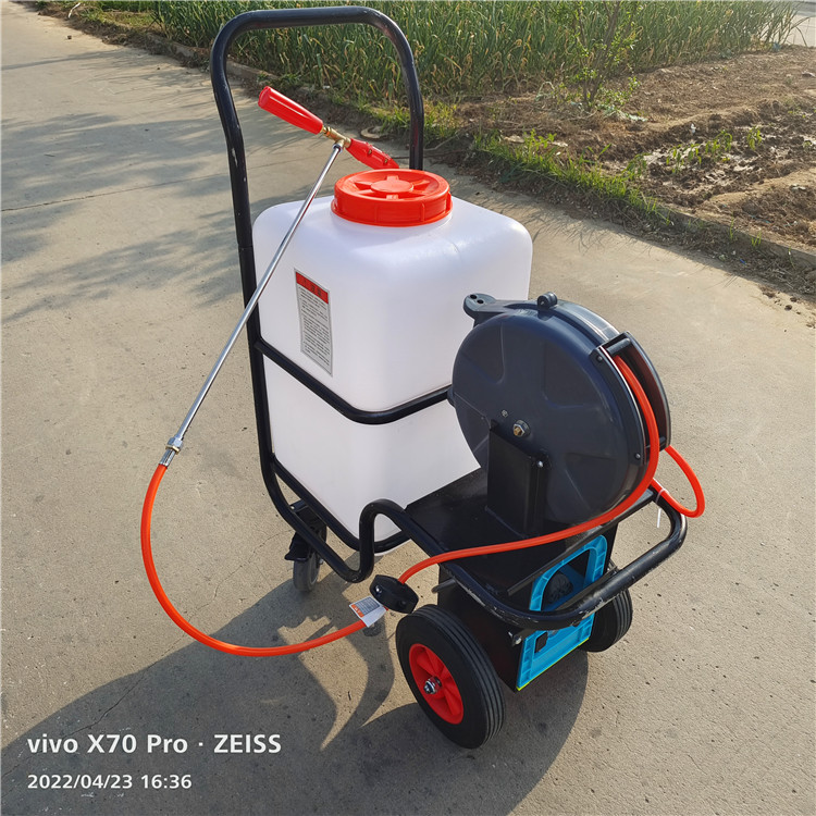 手推60升喷雾器 汽油手推打药机 汽油遥控园林打药机