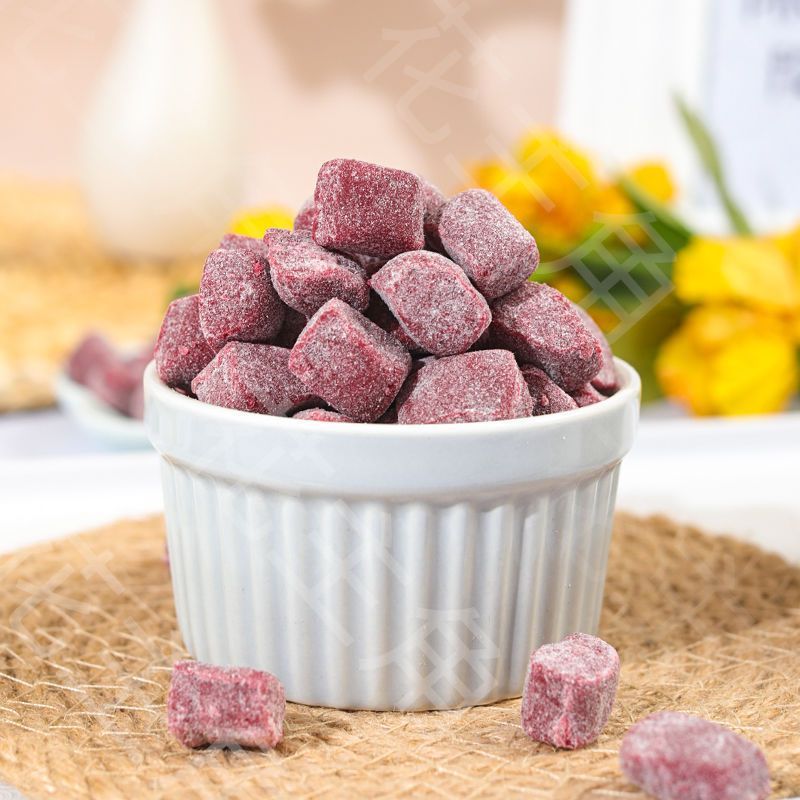 现货批发巴西莓糕养生休闲零食250克罐装花主角糕点养生食品|undefined