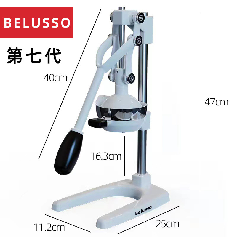 granada jugo de mano mano naranja comercial jugo de separación de barraca prensado a mano jugo de naranja boca plana extrusora de cabeza plana