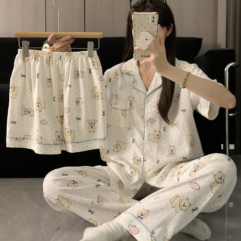 メーカー在庫あり 胸パッド付き 大きいサイズ パジャマ レディース 夏 日本製 クレヨンしんちゃん かわいい ダイナミックスーパーマン スリーピーススーツ