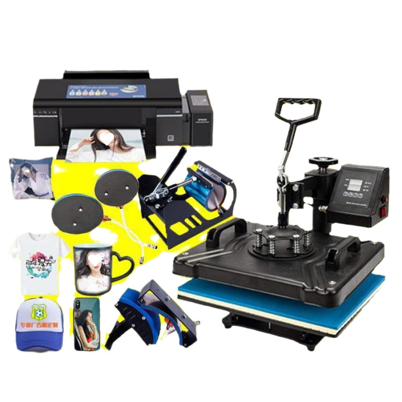 Máquina de impresión de ropa, puesto, máquina de transferencia de calor empresarial, caja de teléfono móvil impresa, taza, impresión de transferencia de calor, patrón, impresora fotográfica