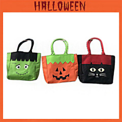 ハロウィンギフトキャンディバッグ子供用キャンディギフトカボチャバッグ装飾バケツカボチャバッグポータブル小道具