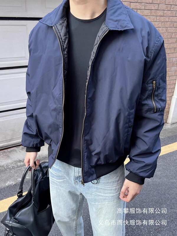 2025 Autumn and Winter Cleanfit Cotton Jacket Men's Carhartt Retro Pilot Ma1 Thin Jacket Wholesale
