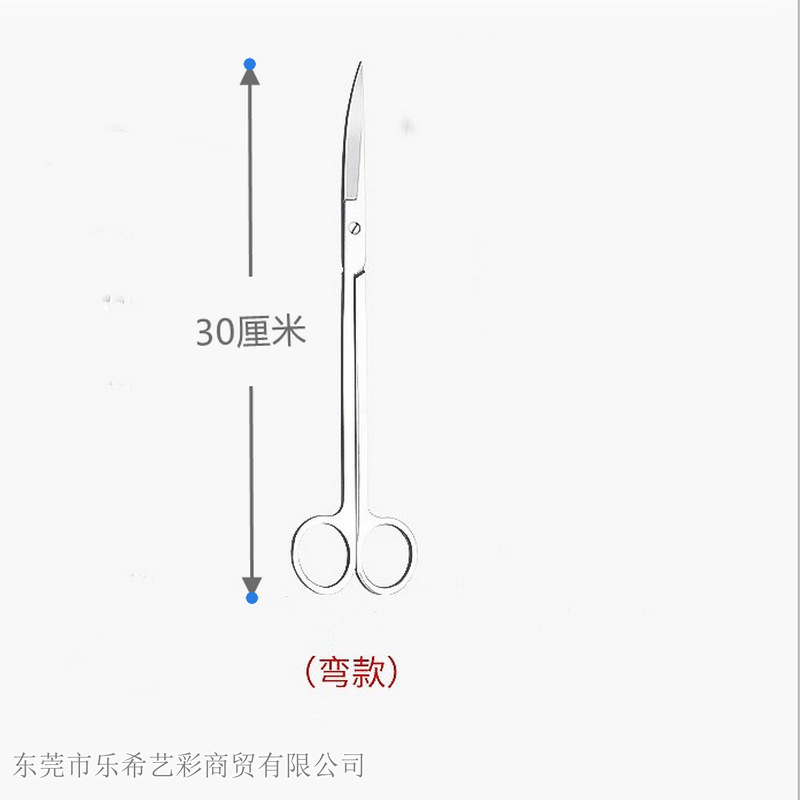 곡선 전단 (거울 빛) 30cm