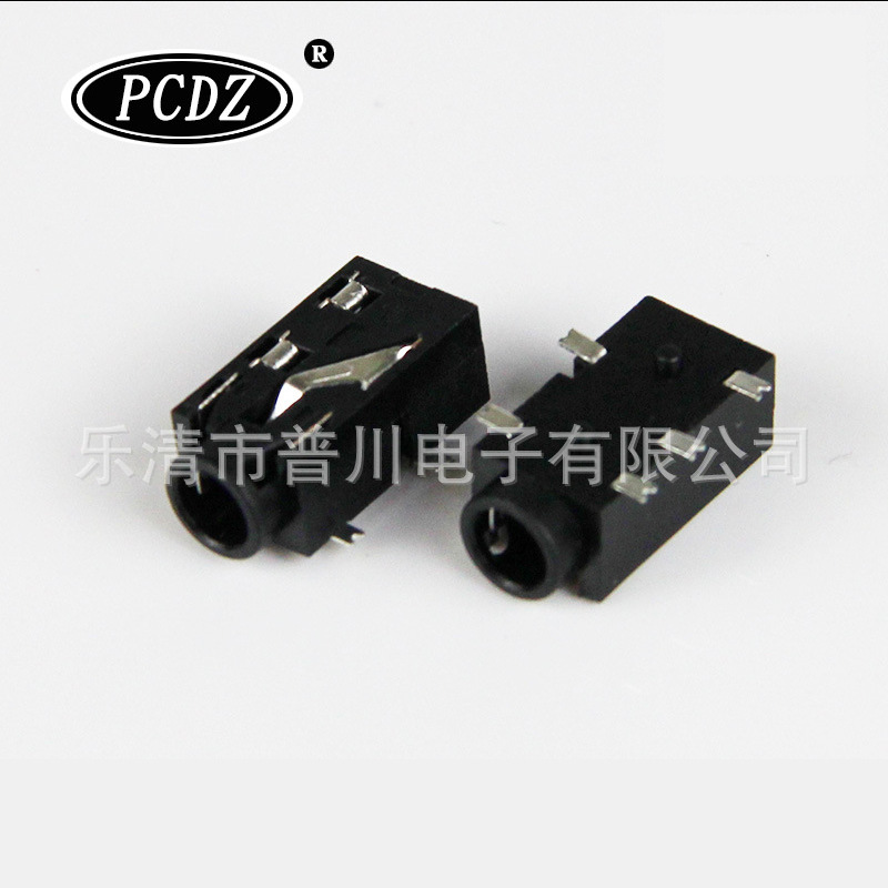 厂家出产音频插口 汽车音频插口连接器PJ-327F音频插口接插件