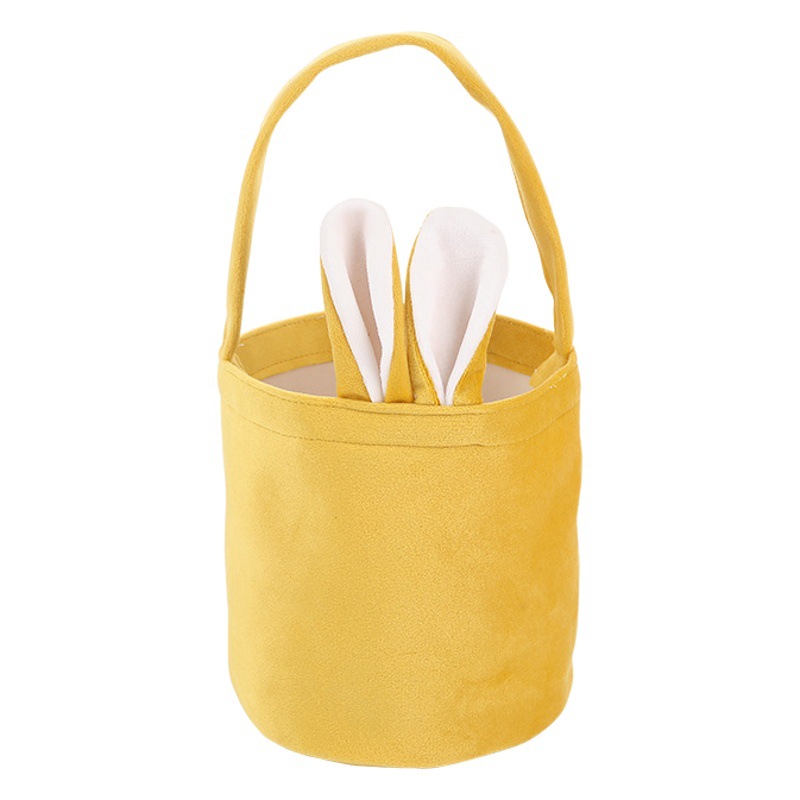 Transfronterizo Venta caliente conejo de Pascua bolso Orejas de conejo cesta fiesta caja de regalo embalaje colorido huevo caja bolsa de dulces