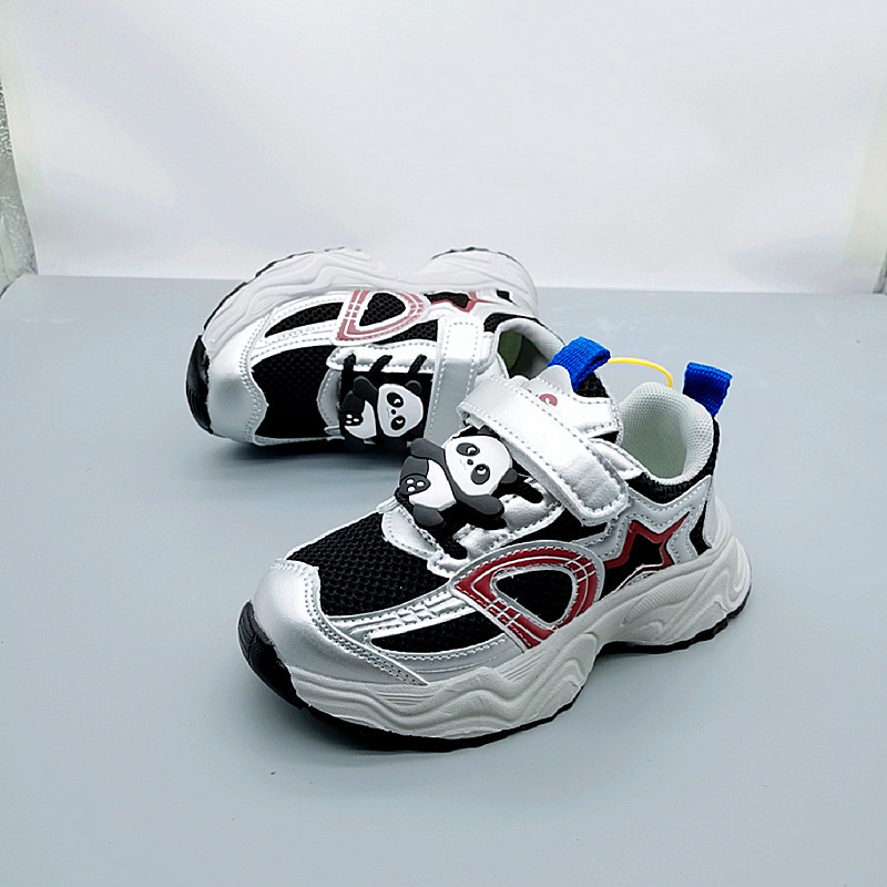 28-39 Red de cuero de otoño 32 - 37 yardas 2025 nuevos zapatos transpirables para niños zapatos de papá zapatos deportivos zapatos de mujer