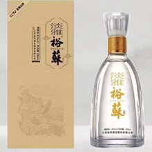 淡雅裕苏42度浓香型白酒500mL *6瓶装粮食酒礼盒装