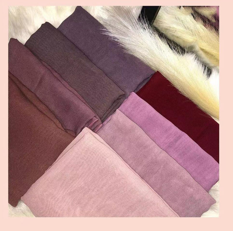 MH021 Composite Silk Chiffon Scarf Classics Hijab by Mariam's12