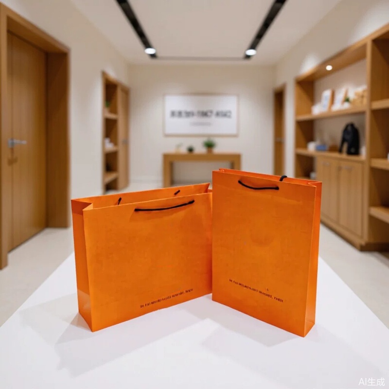 Hermès Necklace Gift Box Handbag Kelly Basket Bag Constance Platinum Box Perfume Gift Packaging Paper Bag