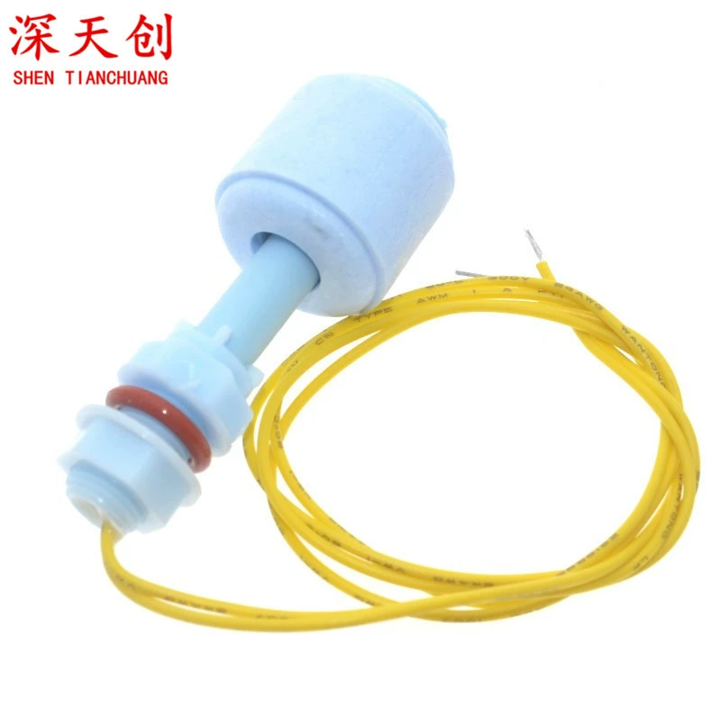 PP пластиковый небольшой поплавковый переключатель уровня переключатель уровня воды открытый датчик уровня жидкости антикоррозийная стойкость к кислотам и щелочам 52MM
