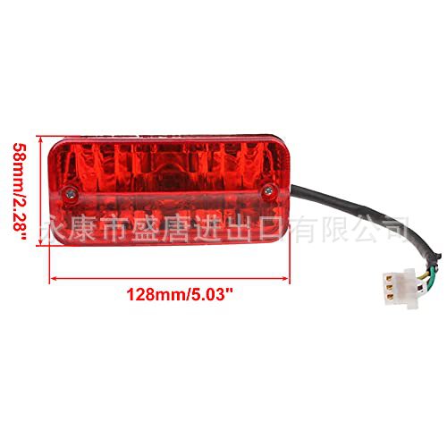 Motorcycle brake taillight tail brake light adapted to FC50 Beat Chaly 50 scooter ATV moped