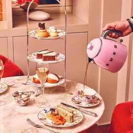 适用SMEG斯麦格迷你烧水壶防烫小巧电热水壶精致mini电水壶0.8L K