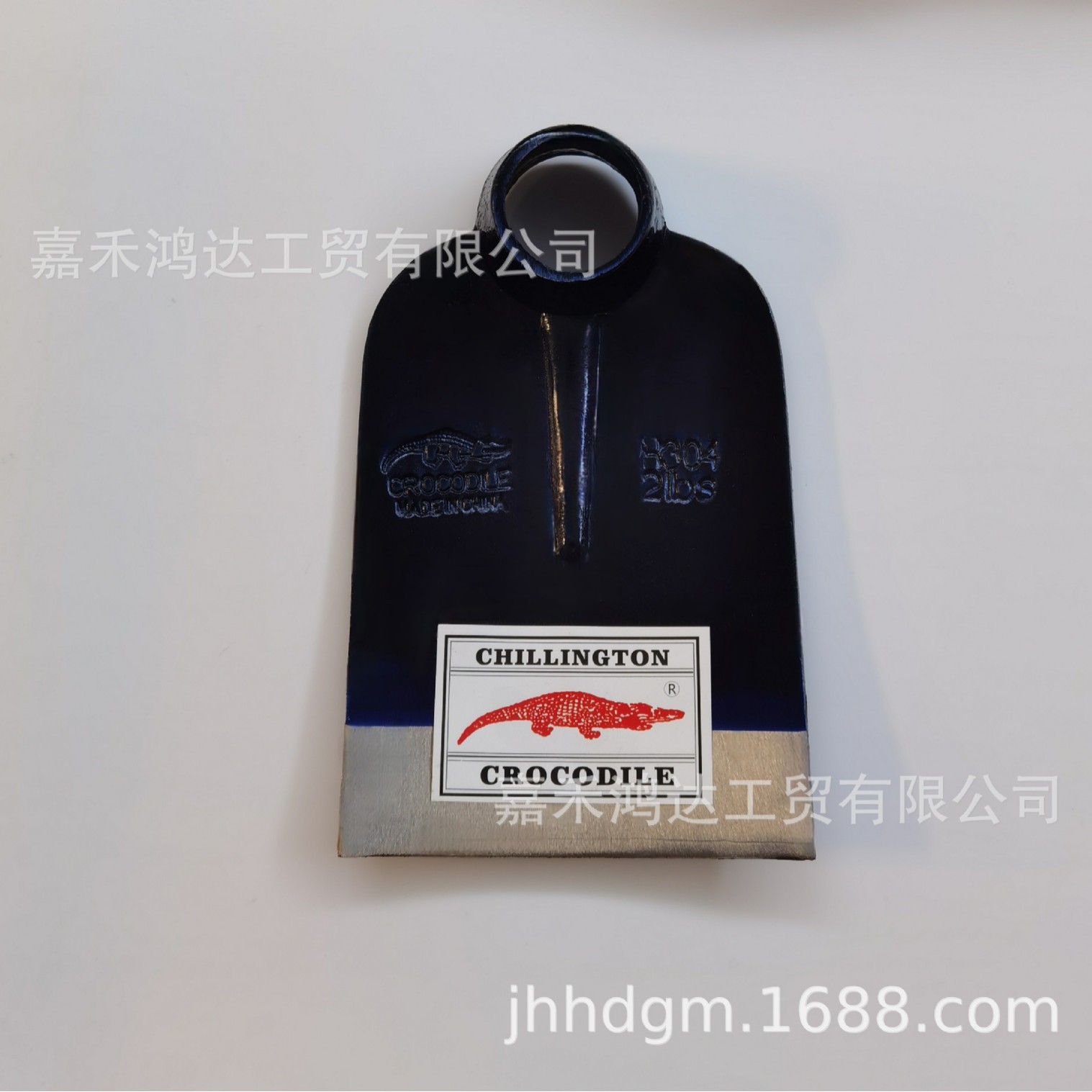 道硅钢锻压一体出口东南亚、非洲 H304 2LB 1kg鳄鱼方标锄头