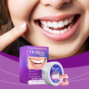 Oralhoe Denture Modification Set, Aesthetic Modification of Teeth, Natural Smile between Teeth, Comfortable and Beautiful Dentures
