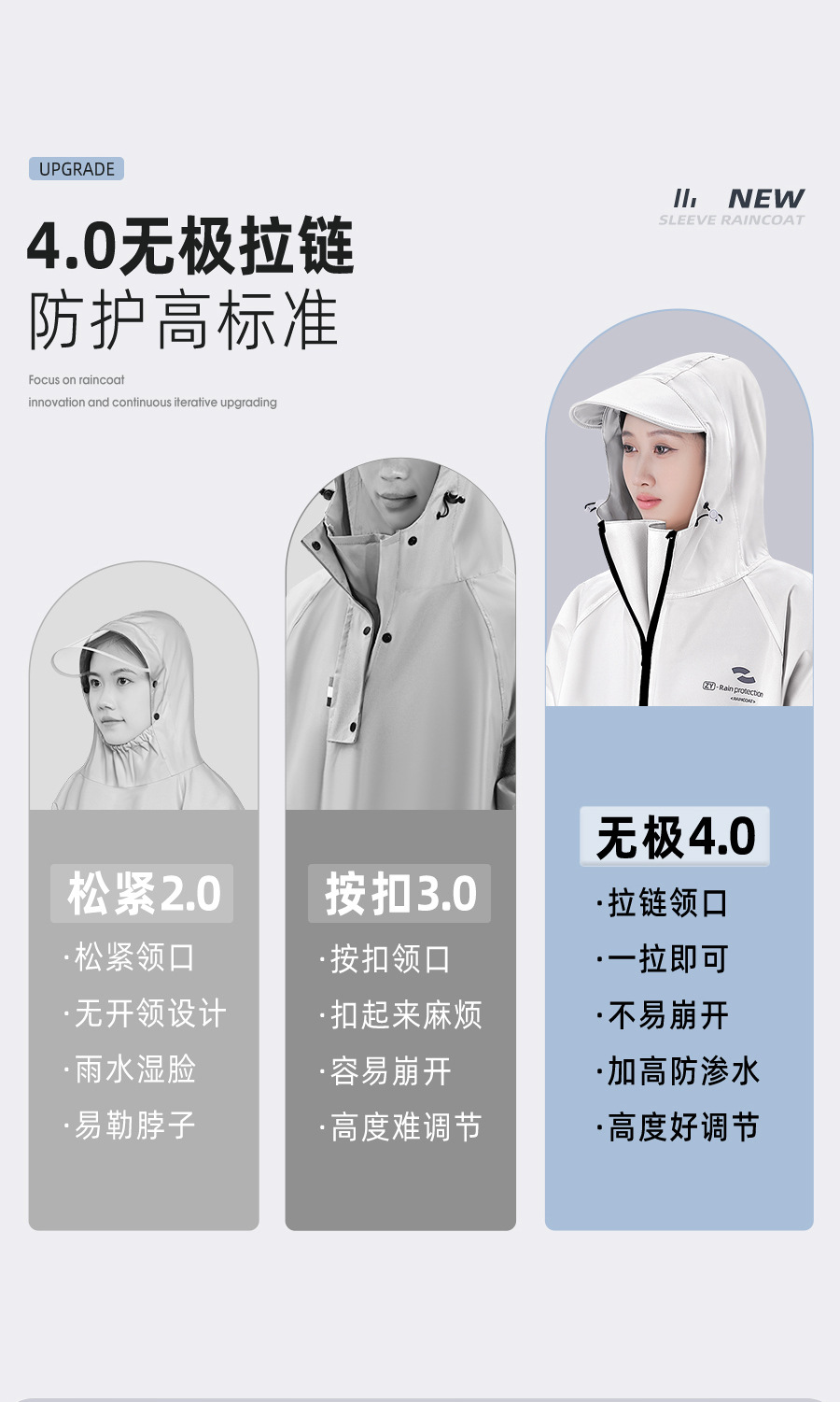 正雨雨衣女全身防暴男骑行一体式牛津布电动车雨披连体单人长款水