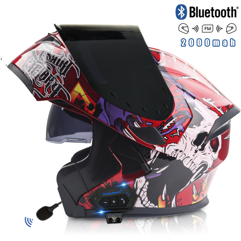 SE-레드 고스트 티 미러-인터콤 블루투스 포함